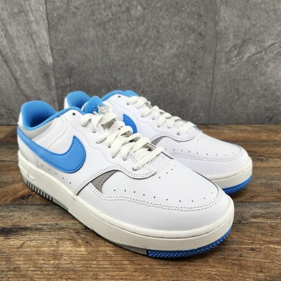 Nike Gamma Force Low Size 7 Womens University Blue White Sneakers - Picture 3 of 11